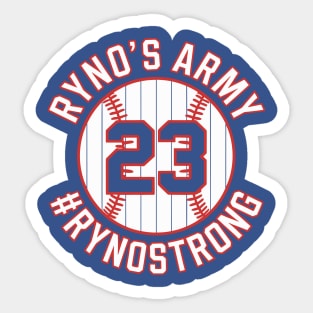 Forever 23 Shirt Ryne Sandberg Shirts FO23VER shirt Chicago Cubs Hall of Fame Strong ryno logo Sticker